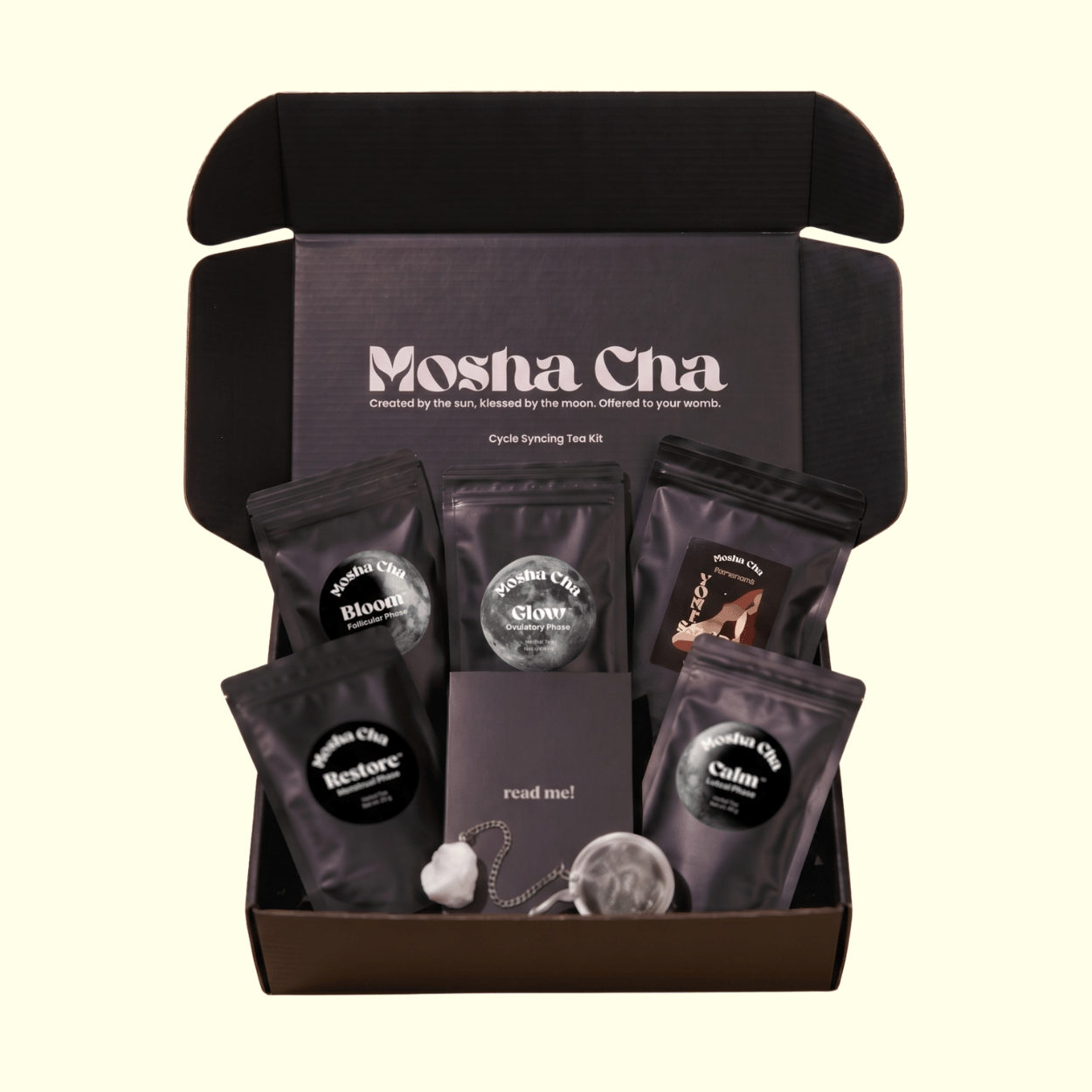 Mosha Cha™ - Cycle Syncing Tea Kit™